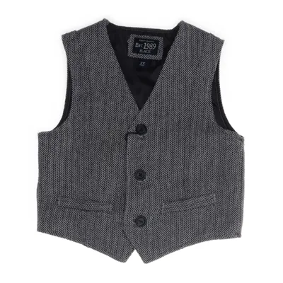 Gilet d'extérieur (Gris) de Place Polyester, Laine