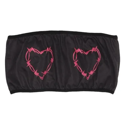 Bikini top (Sort, Pink, Grå) fra Romwe