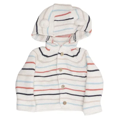 Cardigan (Beige, Meerkleurig) van Topomini Gerecycled katoen