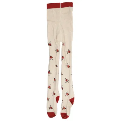 Panty (Beige, Rood) van Next Katoen, Elastaan, Metallvezel, Polyamide