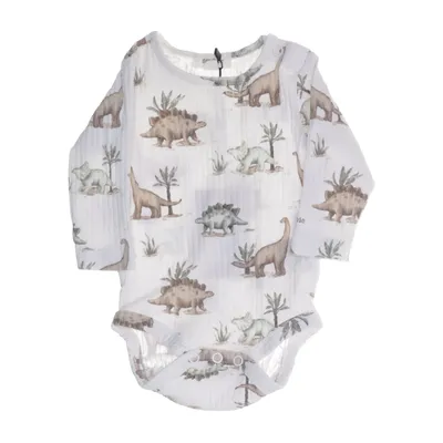 Body (Vit, Brun, Flerfärgad) från Newbie by KappAhl Bomull, Elastan