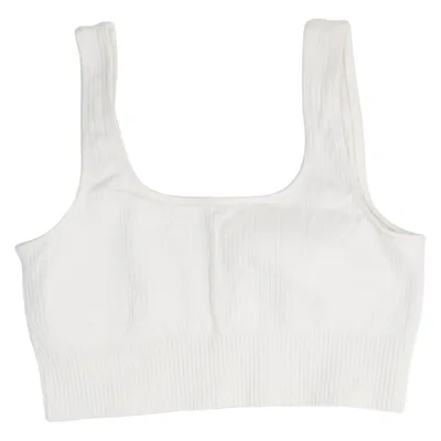 Sports bra (White) from Aim'n Elastane, Polyamide