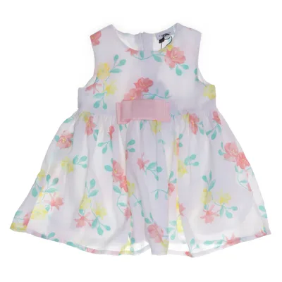 Klänning (Vit, Flerfärgad) från Fagottino Elastan, Polyester