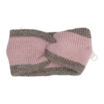 Hoofdband (Roze, Bruin) van Tutti Frutti Acryl, Metallvezel, Nylon, Polyester