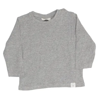 Long sleeve T-shirt (Gray) from Baby Cotton, Elastane, Viscose