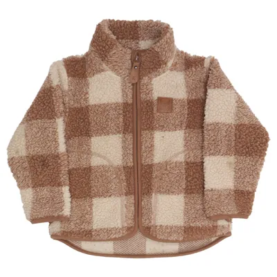 Fleece jacket (Brown, Beige) from Kuling Polyester