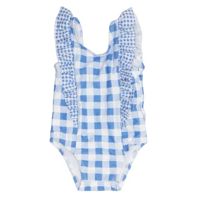 Badpak (Blauw, Wit) van BabyGap Elastaan, Polyester