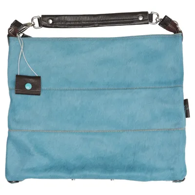 Schoudertas (Bruin, Turquoise) van Gabs