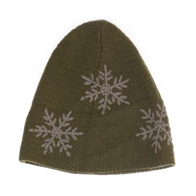 Beaniemössa (Grön) från Gudrun Sjödén Ekologisk bomull, Ull