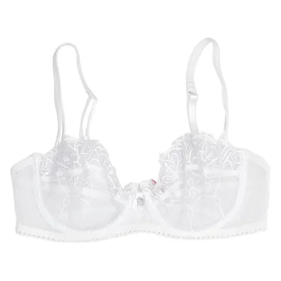 Bra (White) from Passionata Elastane, Polyamide, Polyester