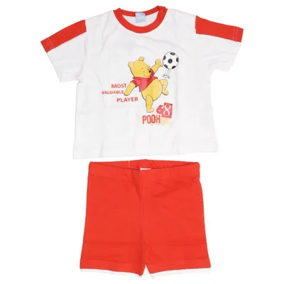 Ensemble (Blanc, Rouge) de Disney Baby Coton