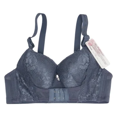 Bra (Blue) from MEIMEI Elastane, Polyamide, Polyester, Viscose