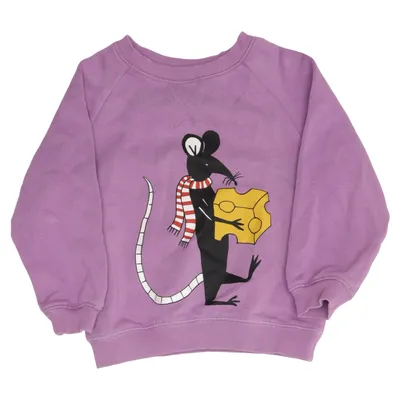 Sweatshirt (Purple, Multicolored) from Minimarket Cotton, Polyester