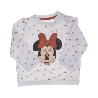 Collegetröja (Vit, Flerfärgad) från Disney Baby