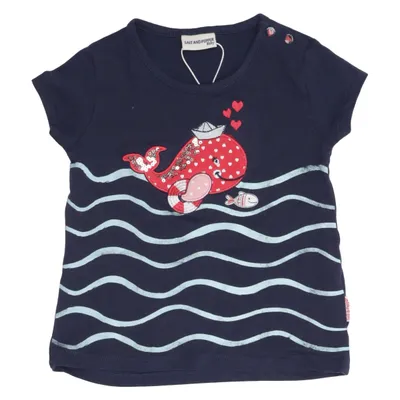 T-shirt (Bleu, Multicolore) de Salt and Pepper Coton, Élasthane