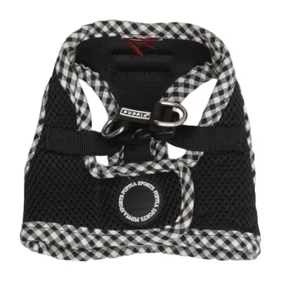 Harnais pour chien (Noir, Blanc) de Puppia