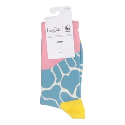 Chaussettes (Bleu, Rose, Jaune) de Happy Socks Coton, Élasthane, Polyamide