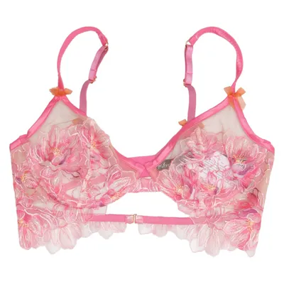 BH (Pink, Mehrfarbig) von For Love & Lemons Elasthan, Recyceltes Polyester