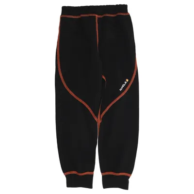 Pantalon de survêtement (Noir, Orange) de Nanook Polyester, Laine
