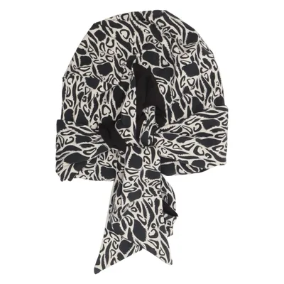 Turban (Svart, Vit) från Belle Madame Elastan