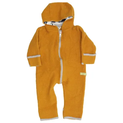 Barboteuse (Marron) de Loud + Proud Coton biologique, Laine