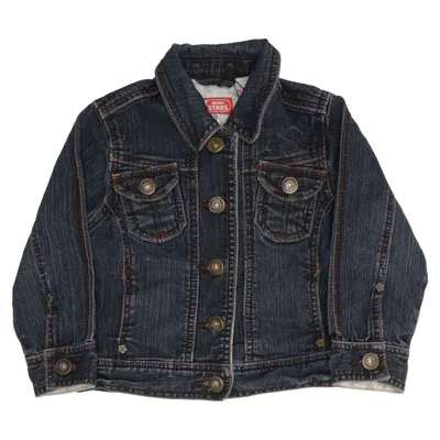Jeansjacka (Blå) från Mini Stars Bomull, Elastan