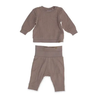 Mjukisset (Beige) från Name It Bomull, Återvunnen polyester