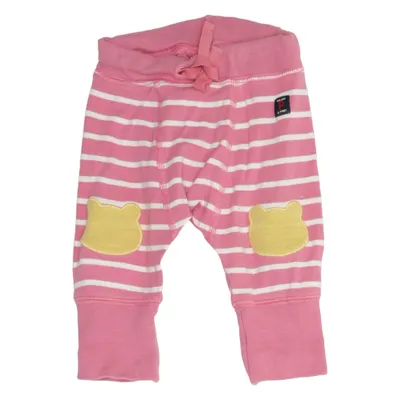 Pantalon de pyjama (Rose, Blanc) de Polarn O. Pyret Coton