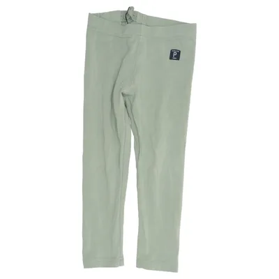 Leggings (Grøn) fra Polarn O. Pyret Elastan, Økologisk bomuld