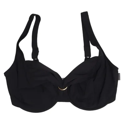 Bikini top (Black) from Rosa Faia Elastane, Polyamide