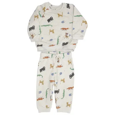 Loungewear (Beige, Multicolored) from Åhléns Kids Cotton, Polyester