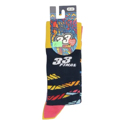Socks (Blue, Multicolored) from WOS Cotton, Elastane, Polyamide
