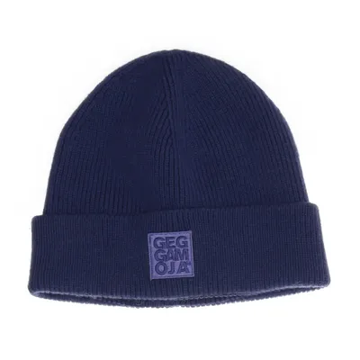 Beanie (Blue) from Geggamoja Acrylic, Wool