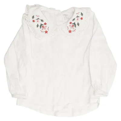 Bluse (Hvid) fra Lindex Baby Bomuld