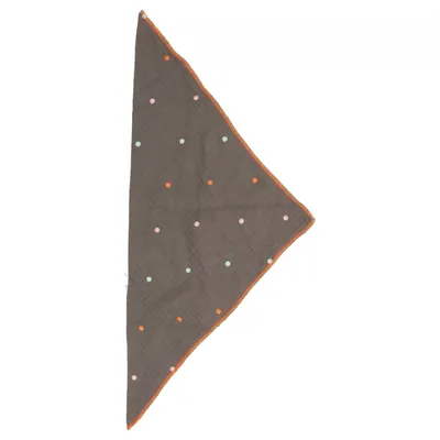 Sjal (Grå, Flerfärgad)