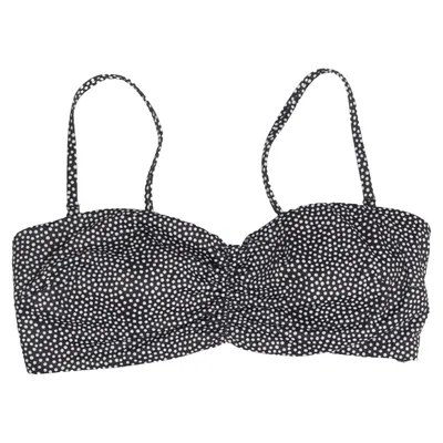 Bikini top (Black, White) from Marine Classics Elastane, Polyester