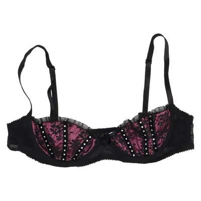 Bh (Zwart, Lila) van Cottelli Collection Elastaan, Polyester