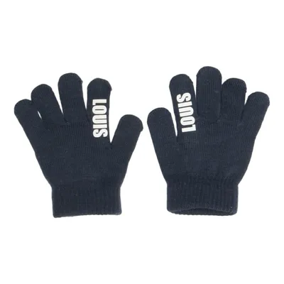 Gants (Bleu) de Louis Acrylique, Élasthane