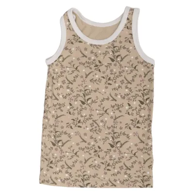 T-shirt (Beige, Flerfärgad) från 808 Elastan, Ekologisk bomull