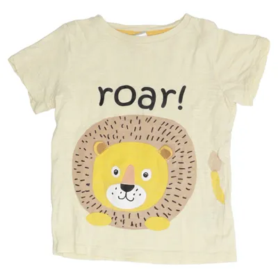 T-shirt (Gul, Flerfärgad) från H&M Bomull