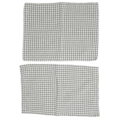 Placemat (Grijs, Wit) van Zara Home Katoen