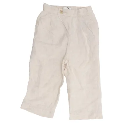 Broek (Beige) van Zara Linnen
