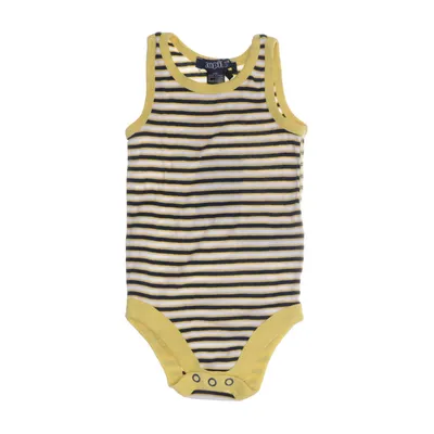 Body (Gul, Blå, Vit) från Lupilu Ekologisk bomull