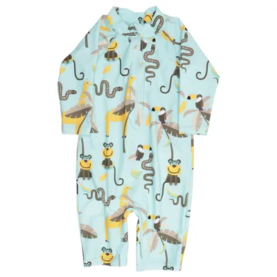 Vêtements UV (Turquoise) de Name It Élasthane, Polyamide