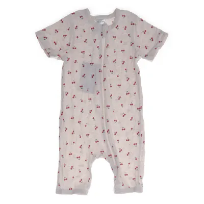 Sparkdräkt (Beige, Röd) från Alana Ekologisk bomull