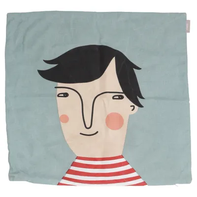 Housse de coussin (Vert, Multicolore) de Spira Coton