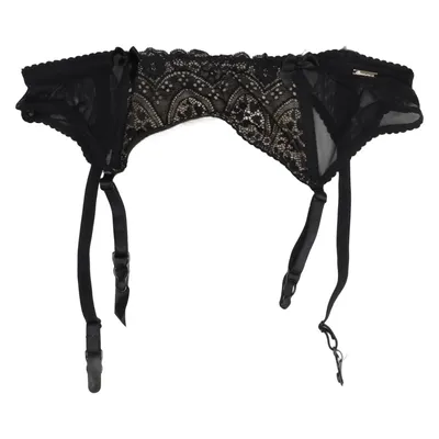 Strømpebåndsholdere (Sort, Beige) fra Boux Avenue