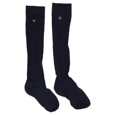 Knee socks (Black) from Equestrian Stockholm