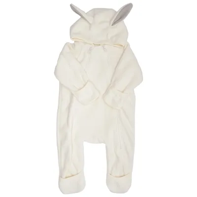 Mjukisdräkt (Beige) från Rikiki Bomull, Återvunnen polyester