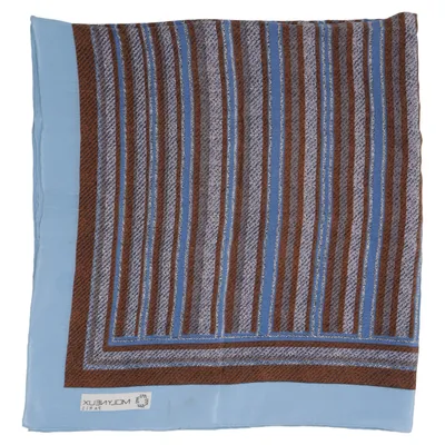 Zakdoek (Blauw, Bruin) van Molyneux